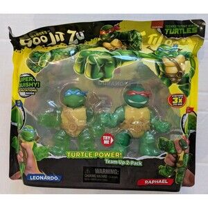 Teenage Mutant Ninja Turtles Heroes of Goo Jit Zu 2-Pack Leonardo Raphael